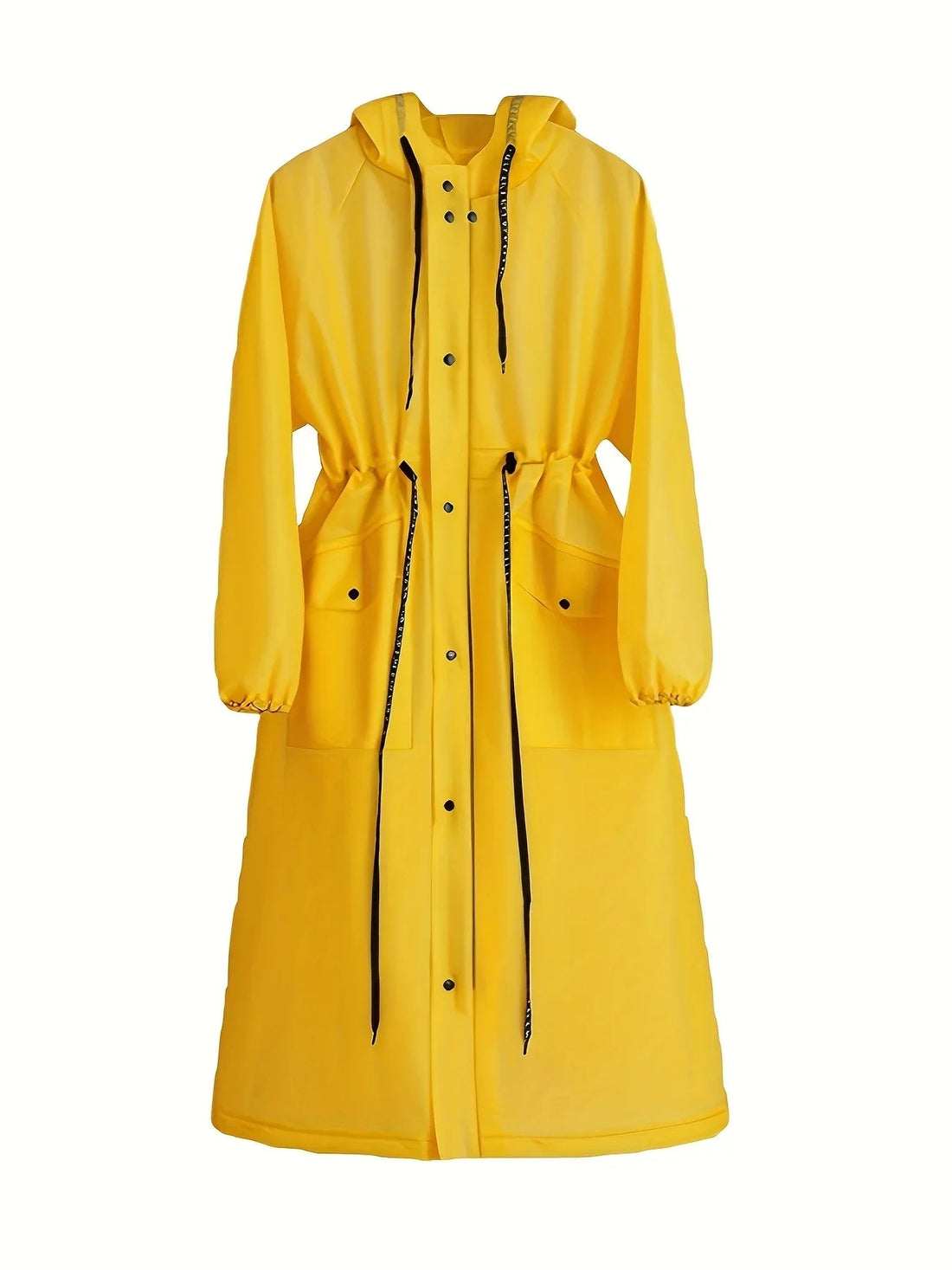 Fátima | Impermeable largo con capucha