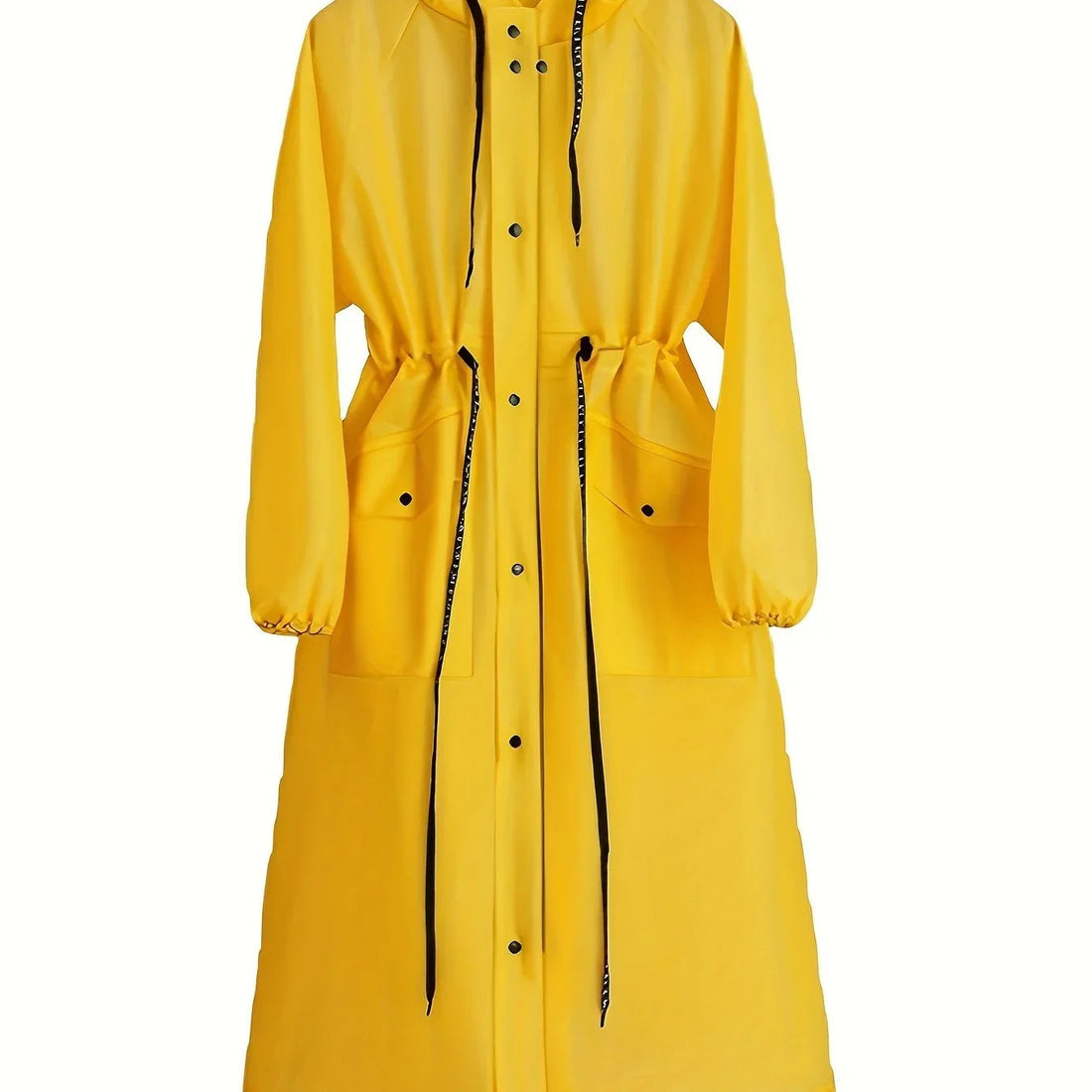 Fátima | Impermeable largo con capucha