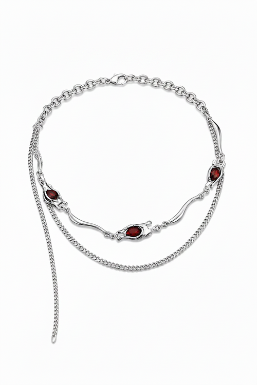 Choker con Colgante Zircón