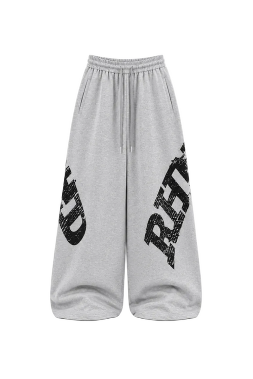 Pantalones Jogger con Estampado de Letras