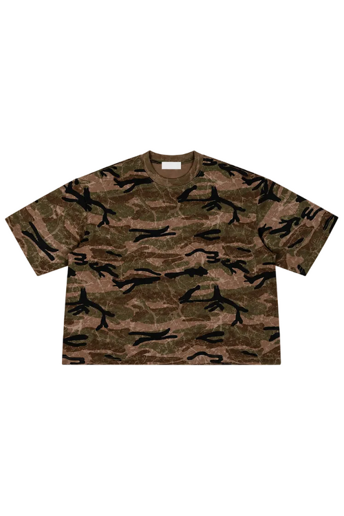 Oversized GHOST CAMO Cut Tee
