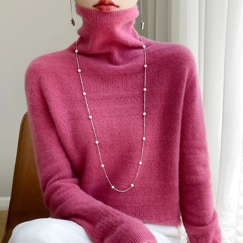 Elena | Jersey de cuello vuelto