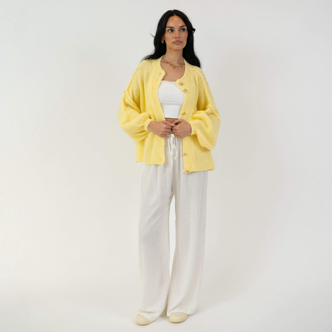Carmen | Cárdigan de punto con botones