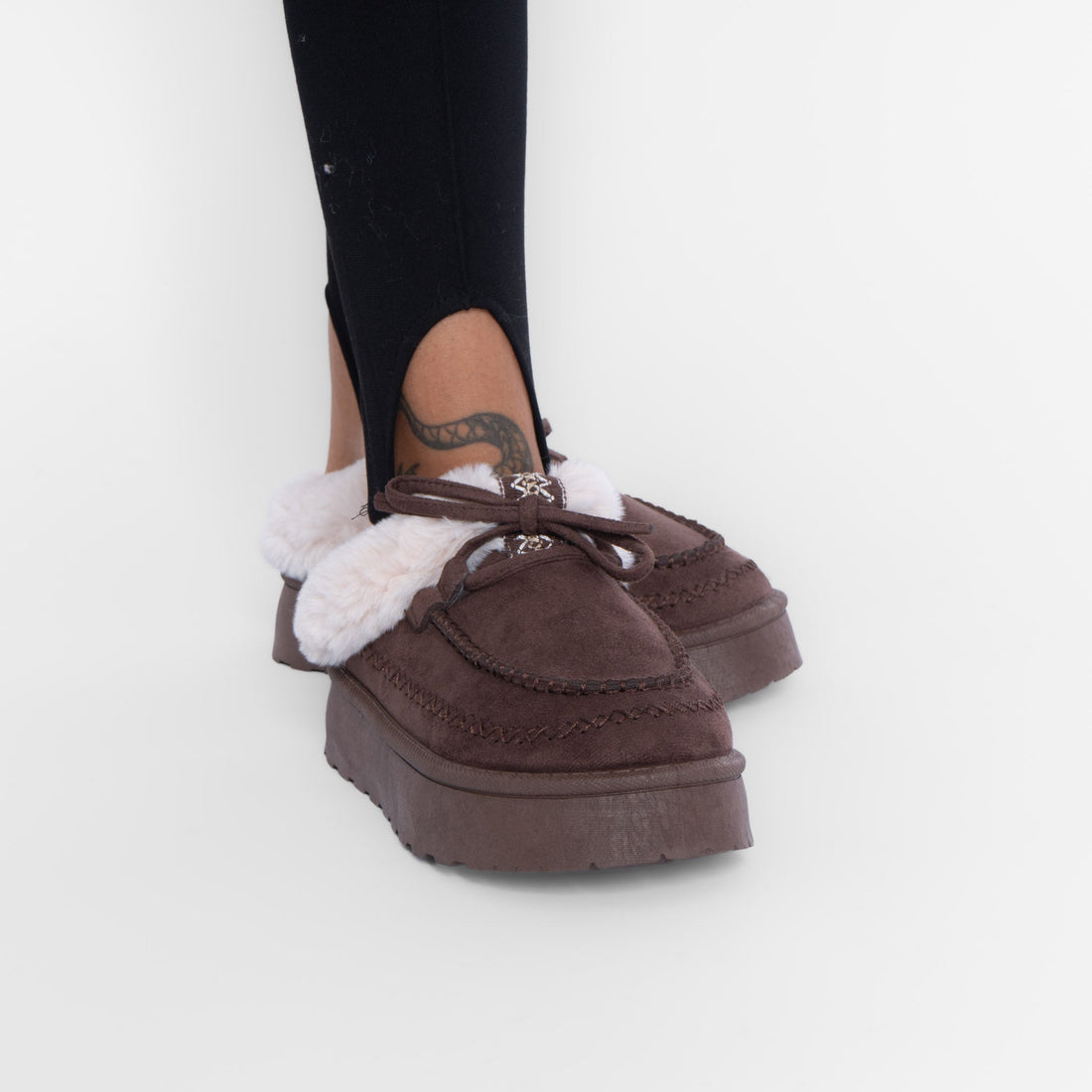 Marina | Zapatillas mocasín con plataforma