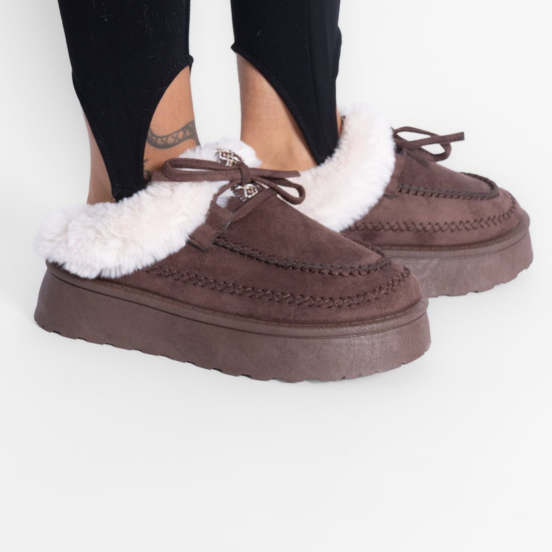 Marina | Zapatillas mocasín con plataforma