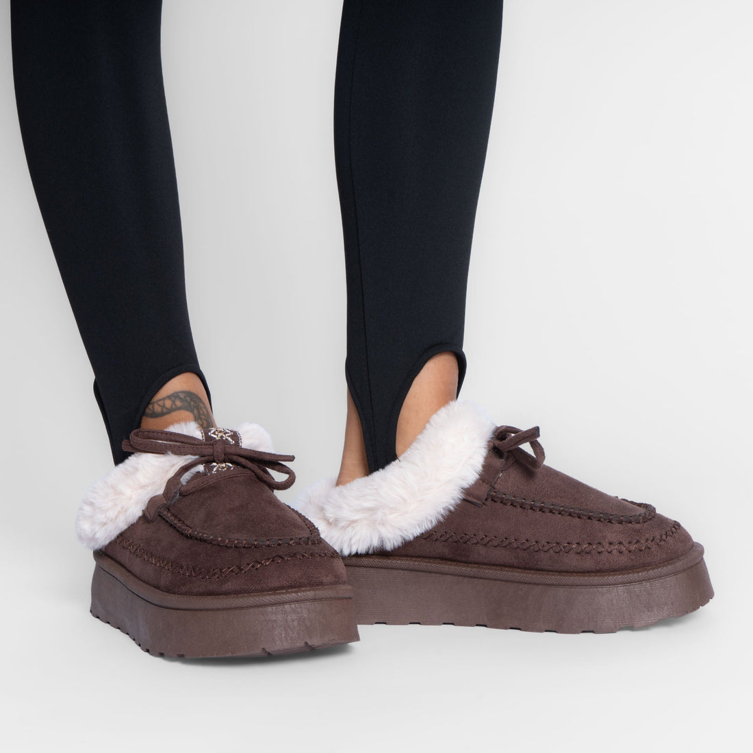 Marina | Zapatillas mocasín con plataforma