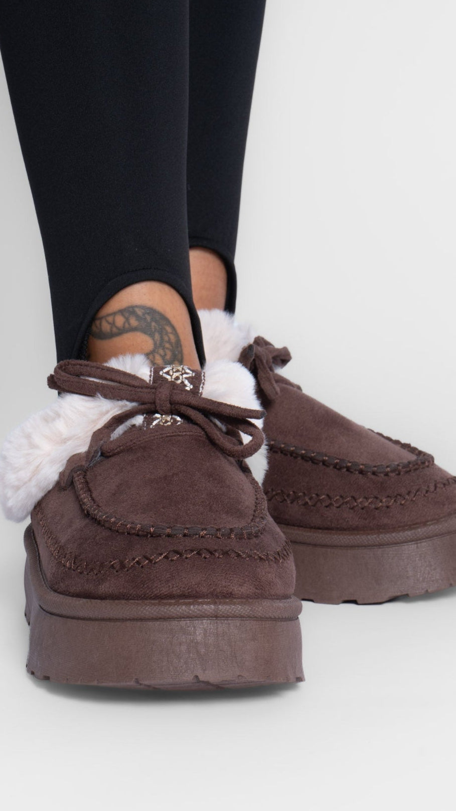 Marina | Zapatillas mocasín con plataforma