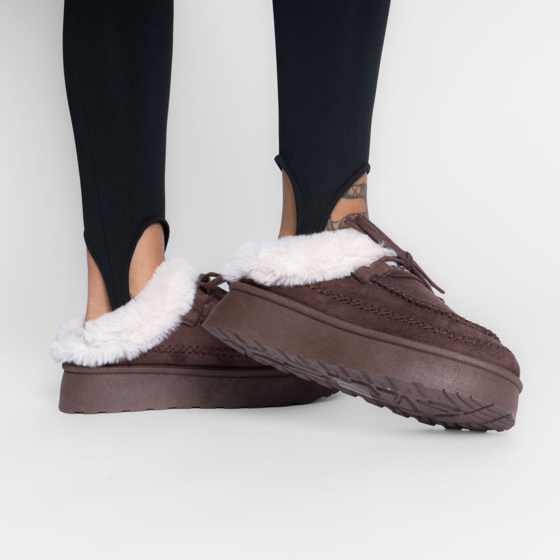 Marina | Zapatillas mocasín con plataforma