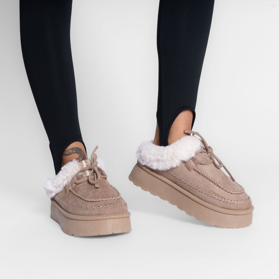 Marina | Zapatillas mocasín con plataforma