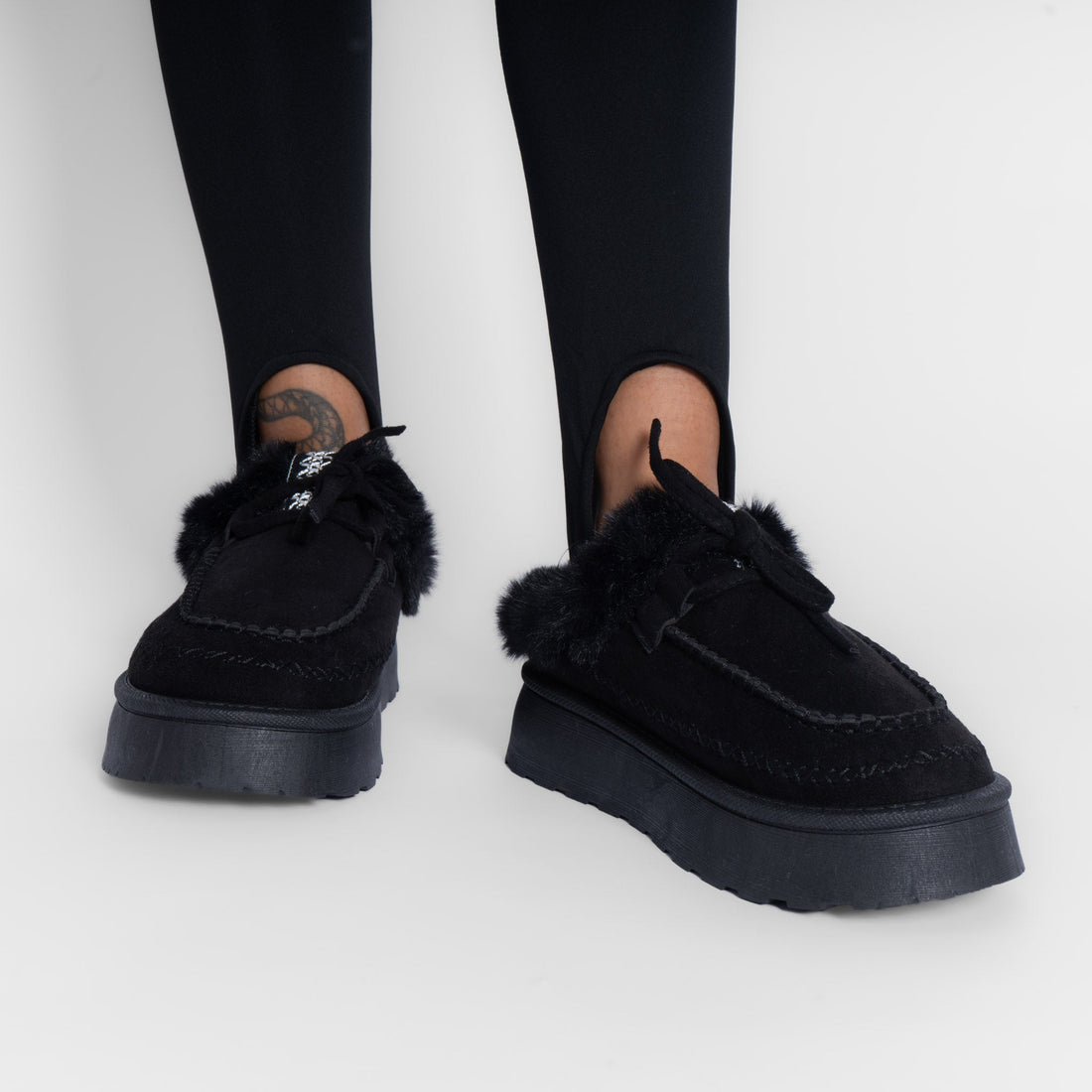 Marina | Zapatillas mocasín con plataforma
