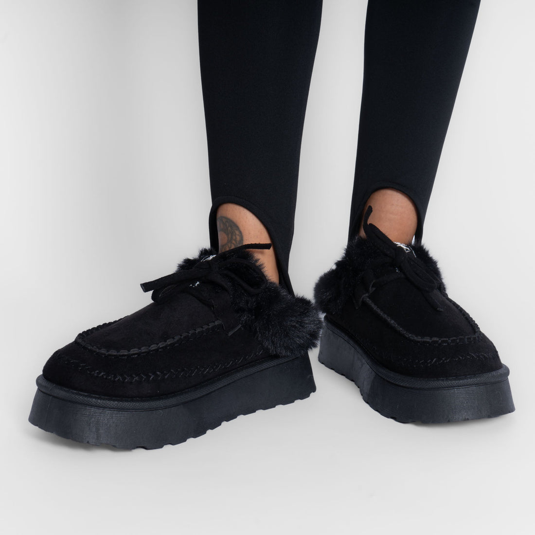 Marina | Zapatillas mocasín con plataforma