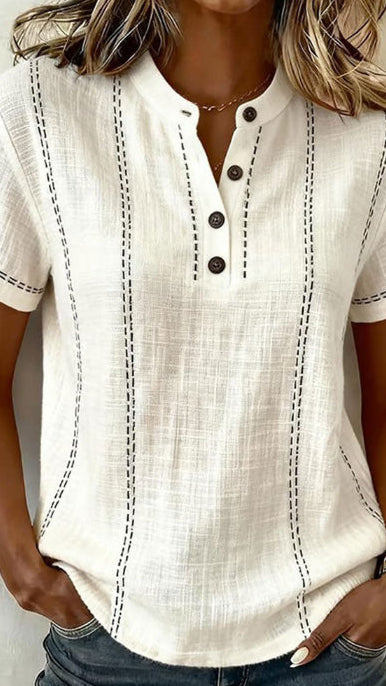Mónica | Blusa ligera con botones