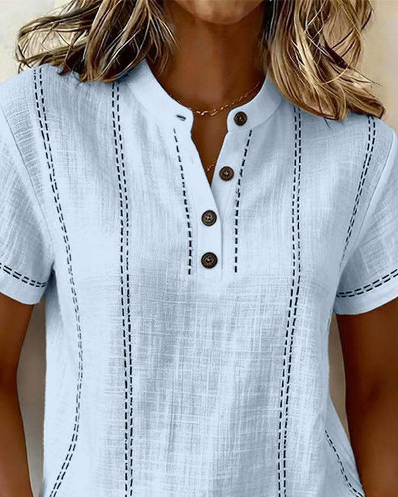 Mónica | Blusa ligera con botones