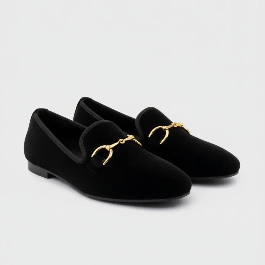 Adela | Mocasines de terciopelo