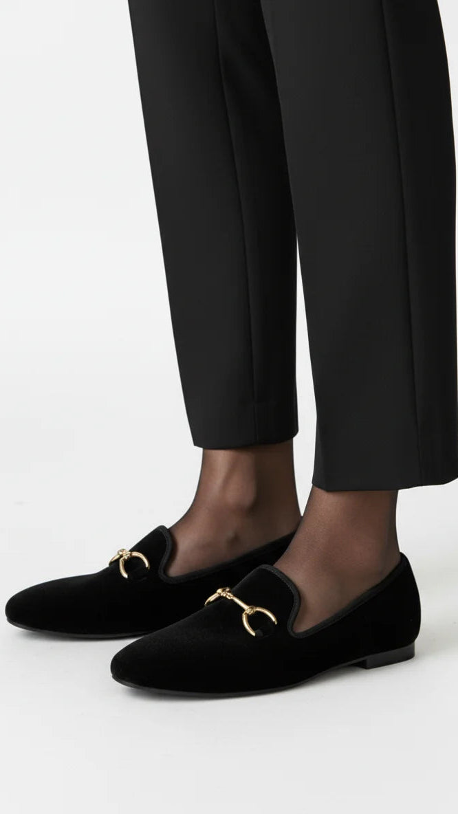 Adela | Mocasines de terciopelo
