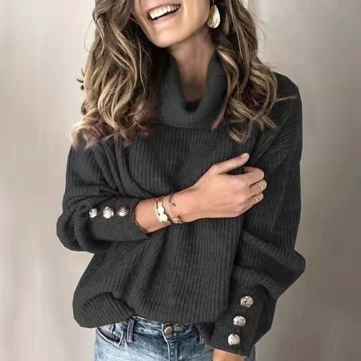 Valentina | Jersey con puños abotonados