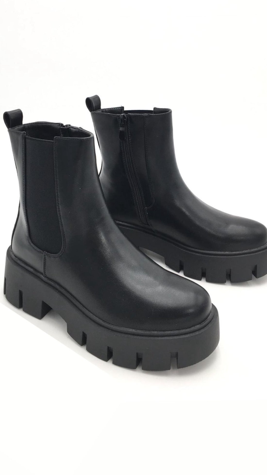 Rocío | Botines Chelsea de efecto piel