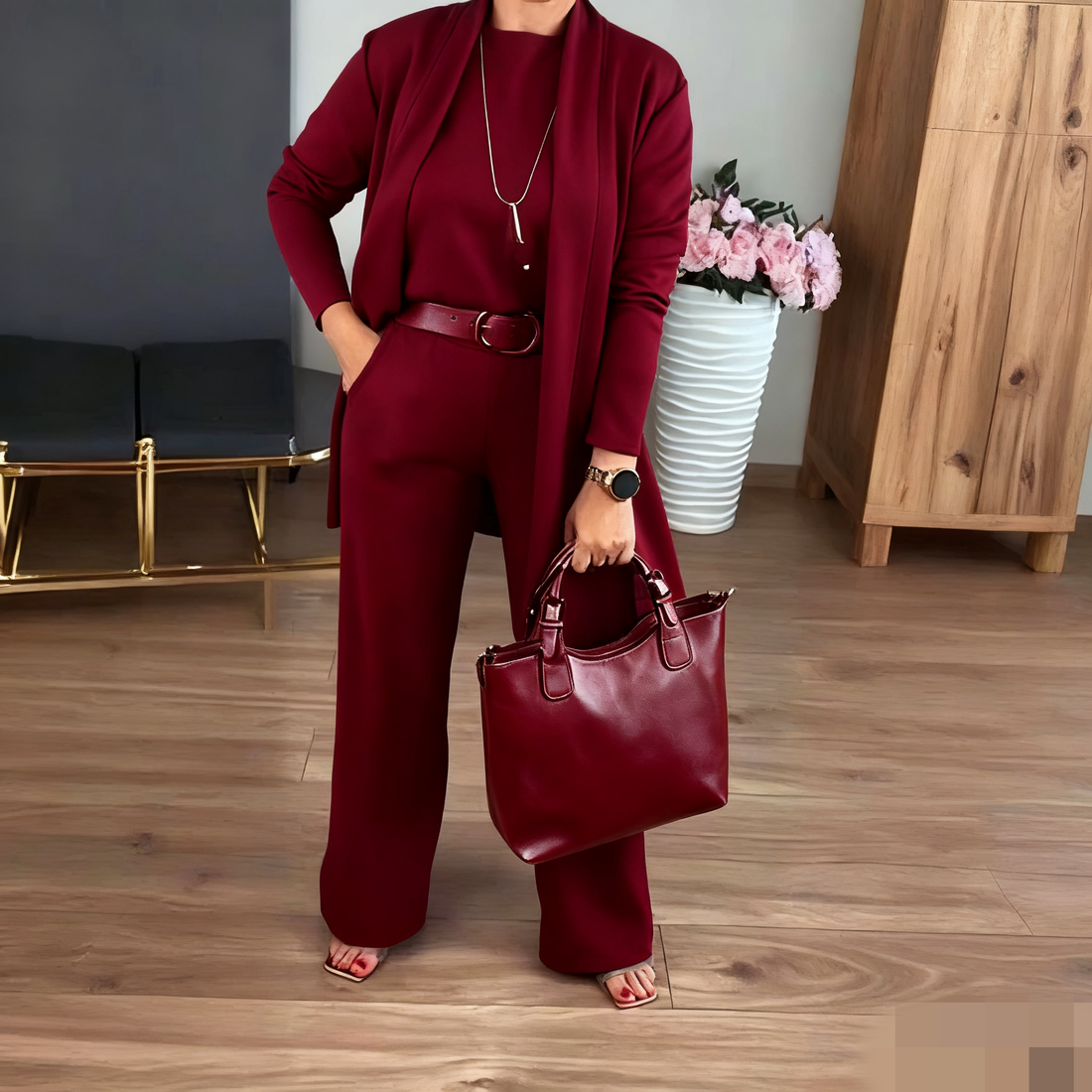 Natalia | Conjunto de tres piezas