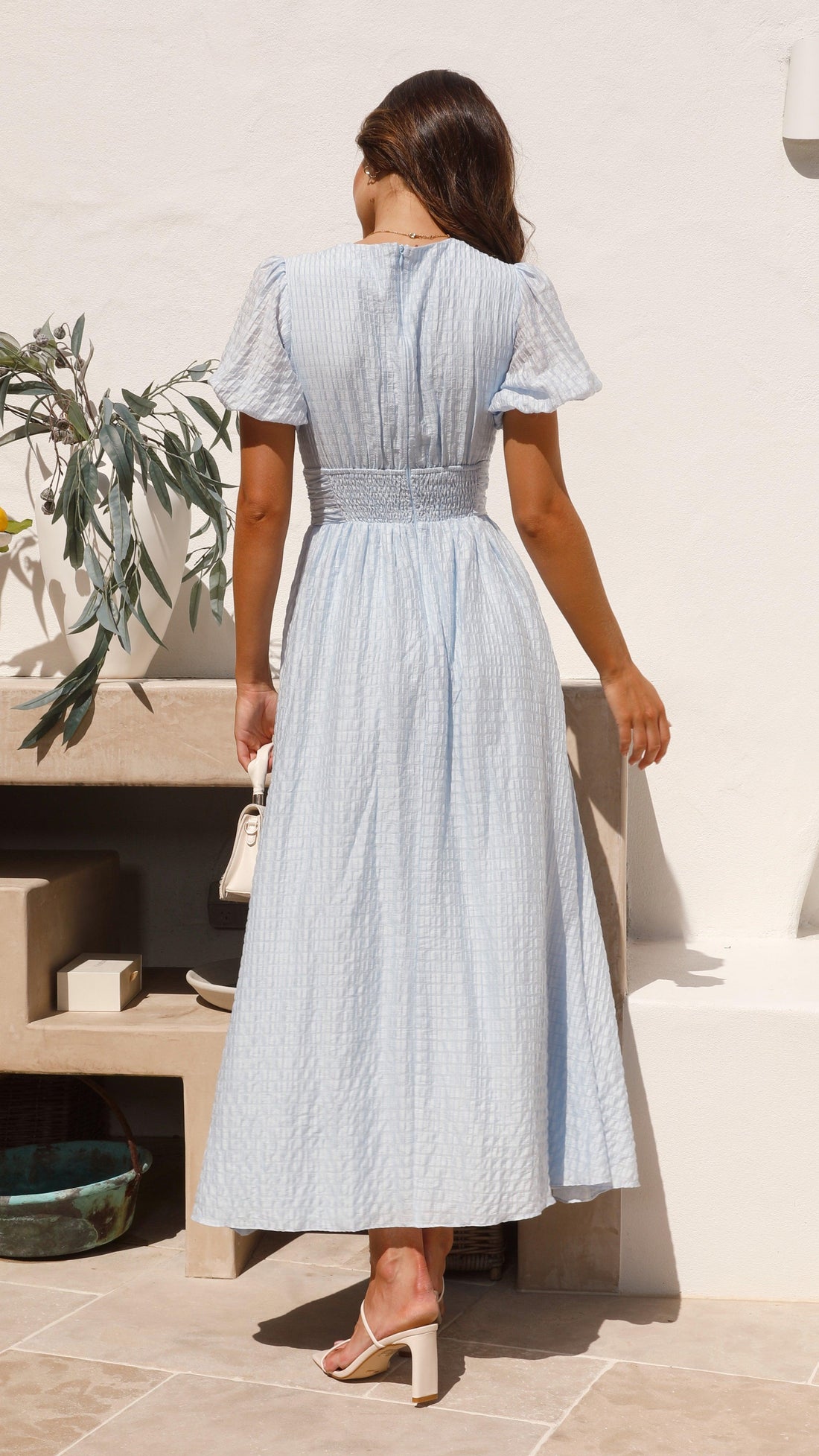 Verónica | Vestido largo con botones