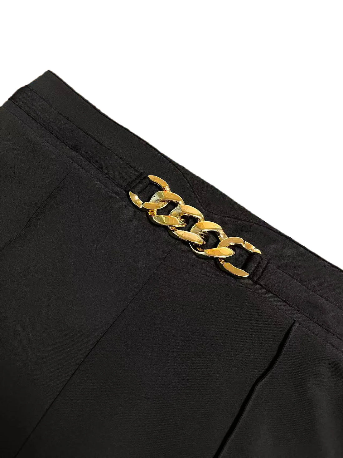Victoria | Pantalón ancho con cadena