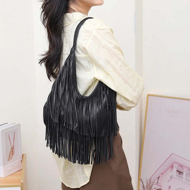 Raquel | Bolso de flecos largos
