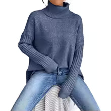 Rocío | Jersey amplio con cuello alto