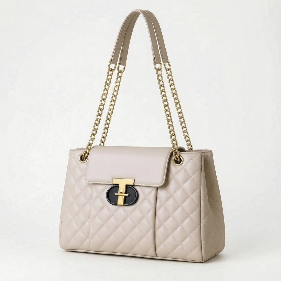 Rosario | Bolso acolchado con cadenas