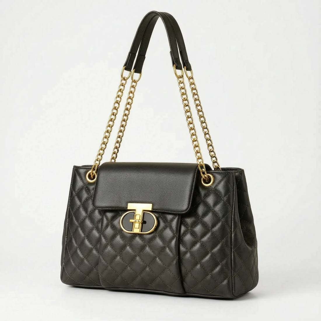 Rosario | Bolso acolchado con cadenas