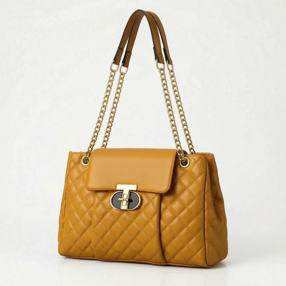 Rosario | Bolso acolchado con cadenas