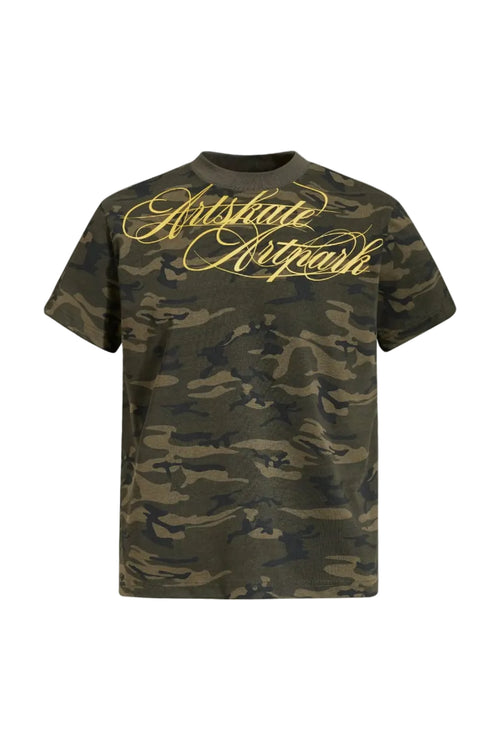 Camiseta Camuflaje Manga Corta