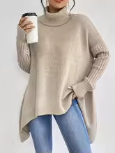 Rocío | Jersey amplio con cuello alto