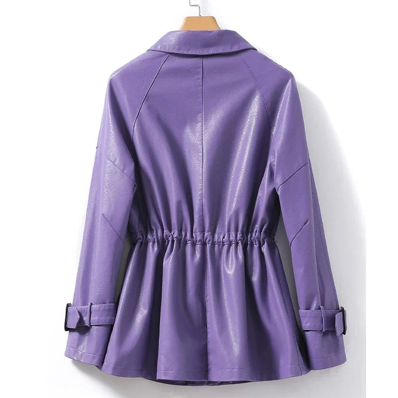 Juana | Chaqueta de piel ajustable