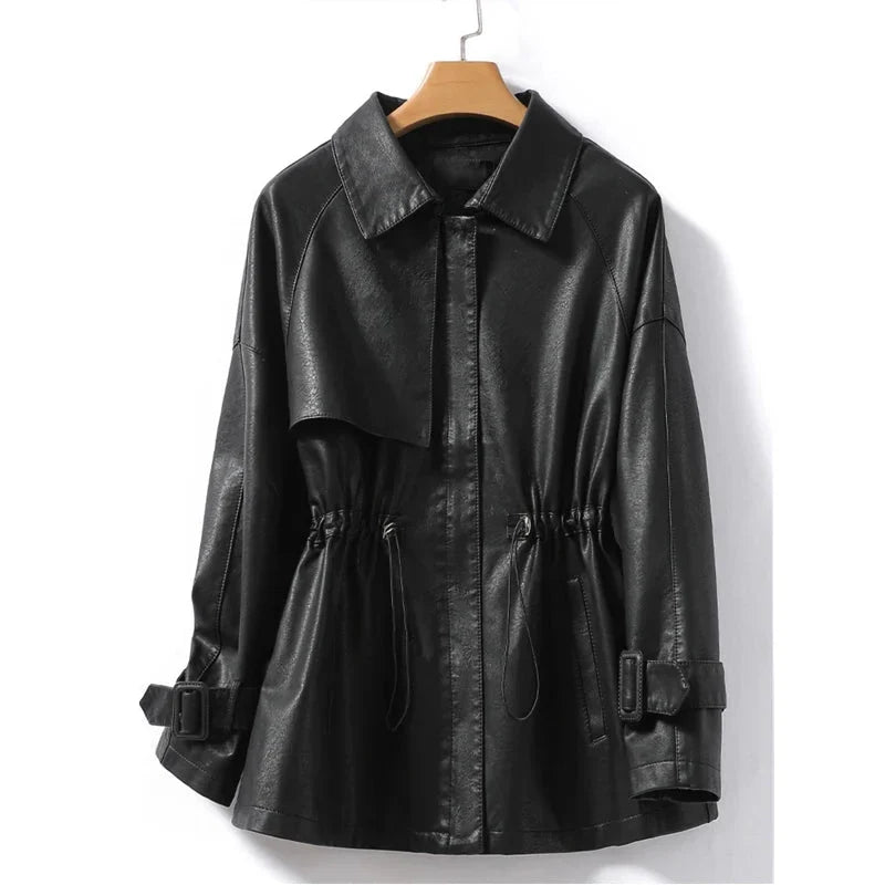 Juana | Chaqueta de piel ajustable