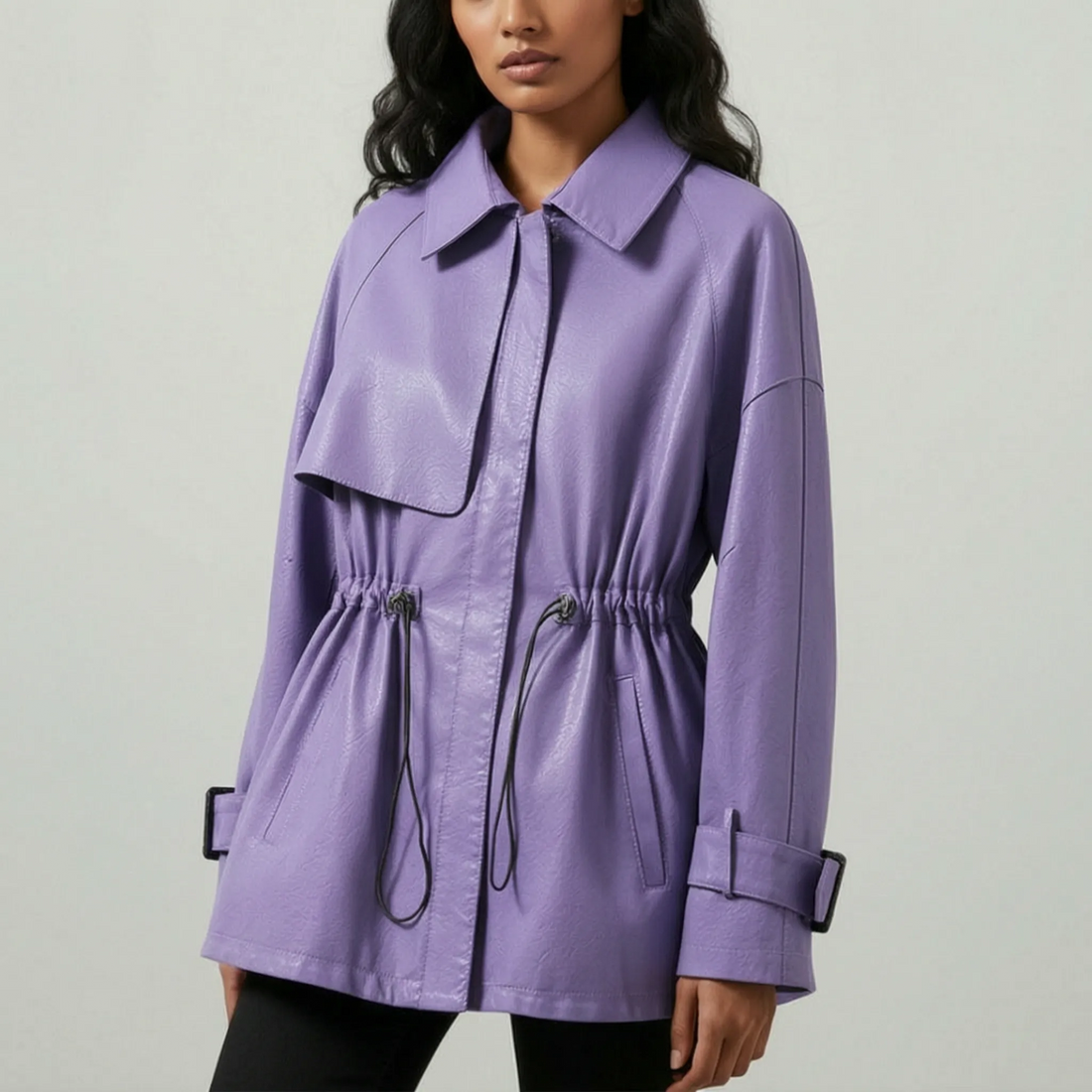 Juana | Chaqueta de piel ajustable