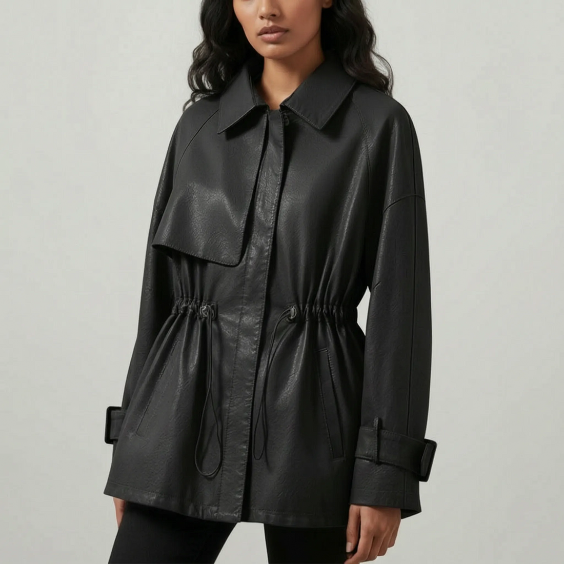 Juana | Chaqueta de piel ajustable