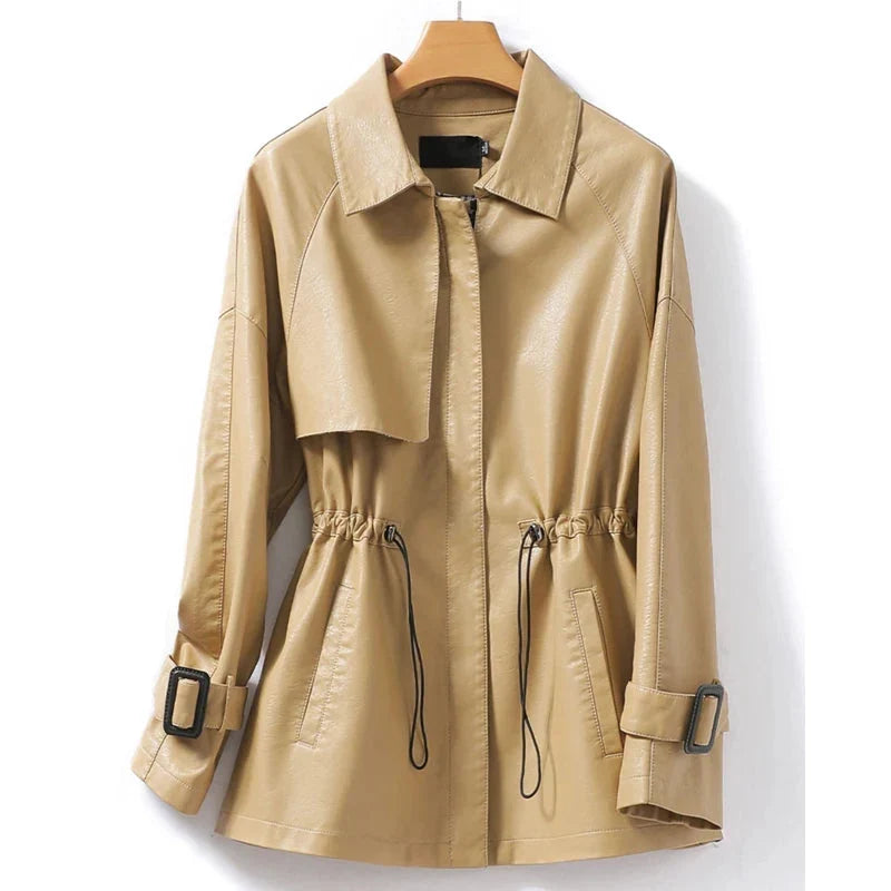 Juana | Chaqueta de piel ajustable