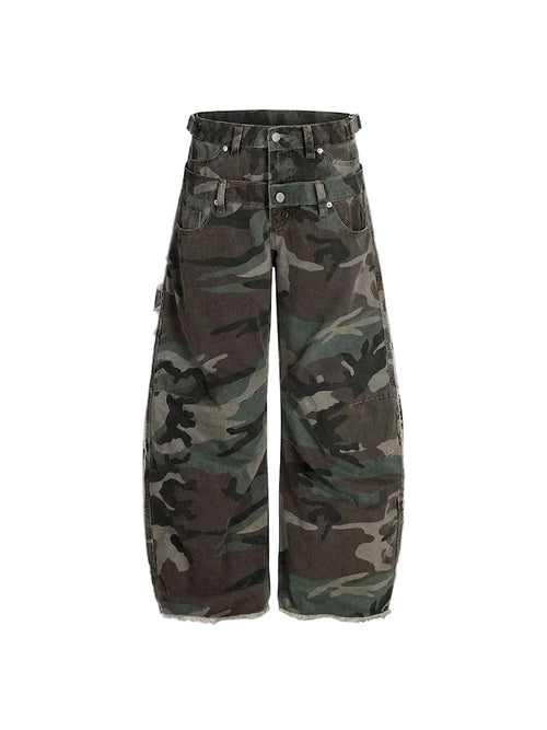 Pantalones GHOST CAMO Baggy Barrel
