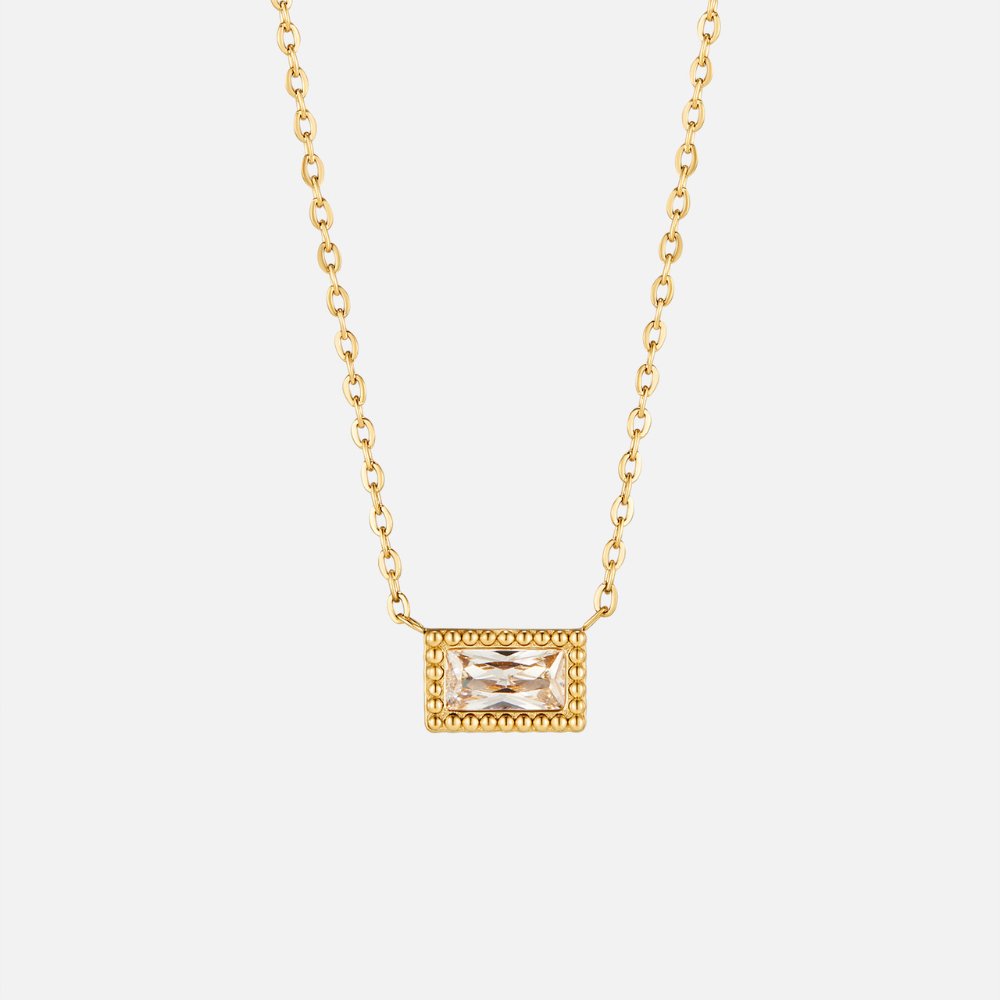 Cristina | Collar con piedra natal