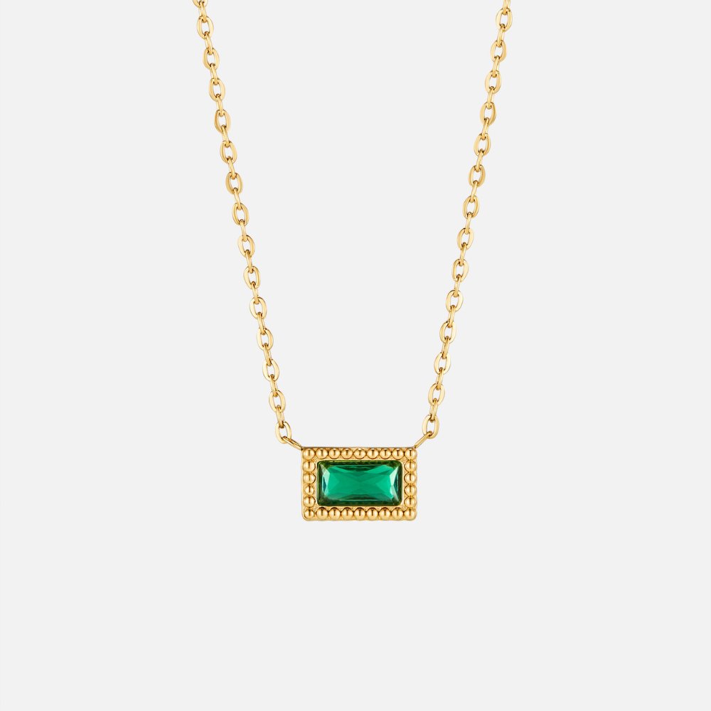 Cristina | Collar con piedra natal