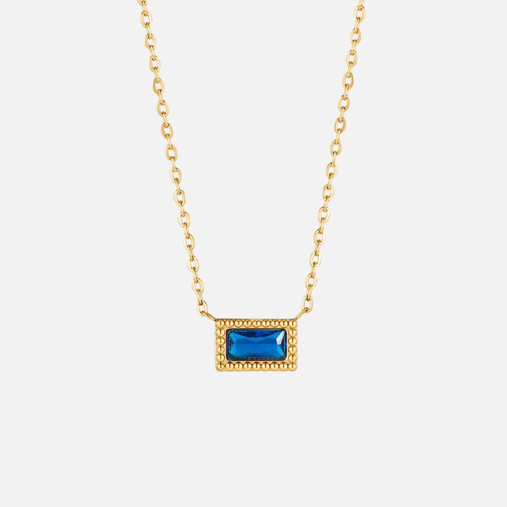 Cristina | Collar con piedra natal