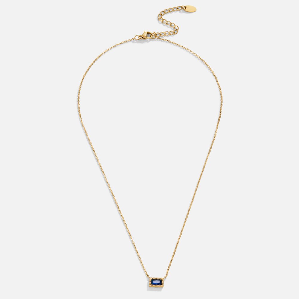 Cristina | Collar con piedra natal