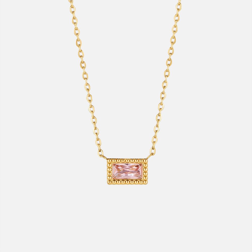 Cristina | Collar con piedra natal