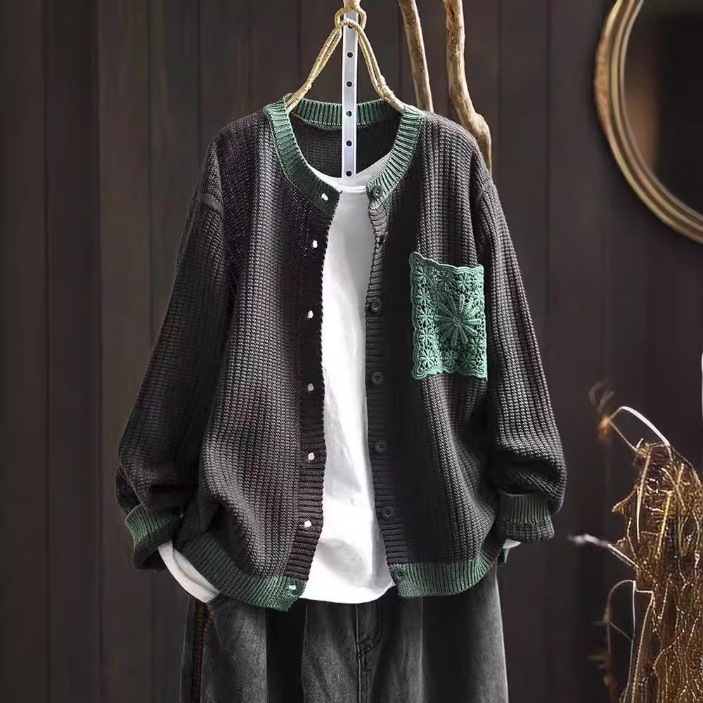 Carmen | Chaqueta de punto acanalado