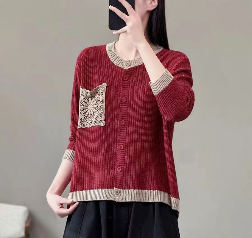 Carmen | Chaqueta de punto acanalado
