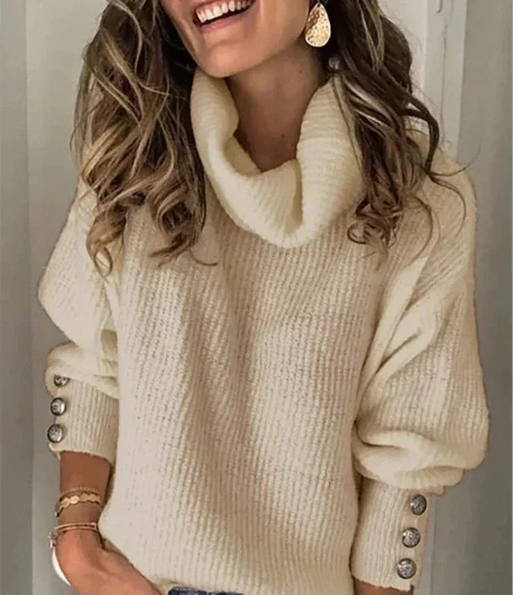 Valentina | Jersey con puños abotonados
