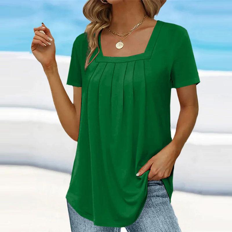Julia | Blusa de escote cuadrado